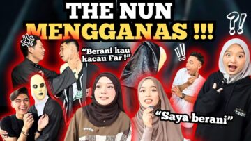 HANTU THE NUN MENGGANAS DALAM OFFICE !! REACTION AI TEAM NAMPAK HANTU THE NUN !!