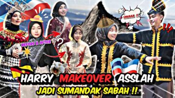 HARRY AJAR ASSLAH TARIAN TADISI SABAH !! DUO BORNEO BAKAL GEGARKAN AI TEAM !!