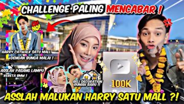 HARRY JALAN PAKAI BUNGA MALAI SATU MALL !! ASSLAH DAN HARRY BAKAL JADI ADIK-BERADIK TIRI ?!