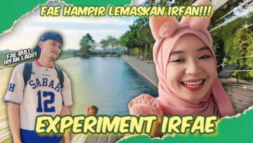 IRFAE MANDI KOLAM BERSAMA?? IRFAN TARIK FAE KE DALAM KOLAM RENANG. FAE IS BACK !!
