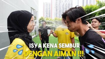 JUNIOR VS SENIOR SIAPA PALING TINGGI IQ ? KESIAN ISYA KENA SEMBUR AIR LIUR…