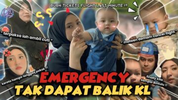KAMI TERPAKSA CANCEL FLIGHT BALIK KL!? UJIAN DI HARI RAYA!