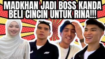 KEKANDA DAN AUFAR JADI BODYGUARD MADKHAN?!.KEKANDA BELI CINCIN UNTUK RINA!!