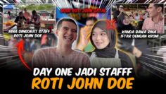 KERJA GIL4 RINA TERJAH ROTI JOH DOE!!! PERTAMA KALI KARINA BERBUKA BERSAMA!!!