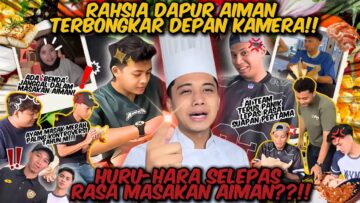 KERJA GILA AIMAN TERJAH RUMAH AI TEAM BAGI RASA MASAKAN AYAM MASAK MERAH‼️ RAMAI KATA MAKANAN BELI⁉️