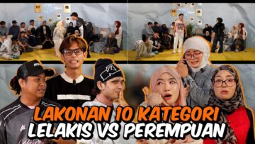 LAKONAN 10 GENRE AI TEAM LELAKI VS PEREMPUAN !!!