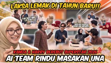 LAKSA KUAH LEMAK UNTUK AI TEAM | PEREBUTAN SUPERSTAR 2026 DIANTARA ASSLAH HARRY KANDA ?!!