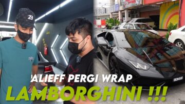 LAMBO & AUDI ALIEFF DAH TUKAR WARNA !!! FUHH MEMANG LAWA MACAM M4FIA…