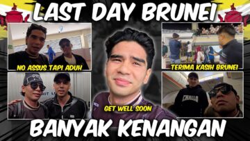 LAST DAY BRUNEI !! SEMOGA CEPAT SIHAT !!! JUMPA ORANG HEBAT !!