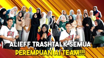 LEADER MENG4MUK TR4SHTALK SEMUA GADIS AI TEAM !!!