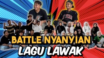 LELAKI VS PEREMPUAN AI TEAM MENYANYI LAGU LAWAK !!!