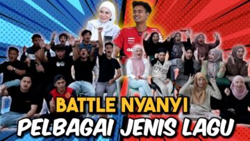 LELAKI VS PEREMPUAN AI TEAM !!! NYANYI 10 JENIS BAHASA & GENRE