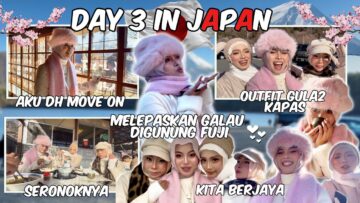 LEPASKAN GALAU DI GUNUNG FUJI❗️ AISYAH, ASSLAH & SOFIE TAHUN BARU DI JAPAN