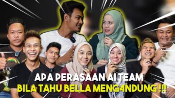 LUAHAN HATI BELLA & ALIEFF DAPAT TAHU BELLA MENG4NDUNG !!!