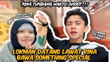 LUKMAN DATANG LAWAT RINA…RINA TUMBANG WAKTU SHOOT?