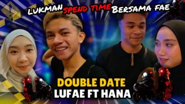 LUKMAN HABISKAN MASA BERSAMA FAE….FAE DENGAN LUKMAN KAKI PATAH,FT HANA..LUKMAN DAH MULA SAYANG FAE❤️