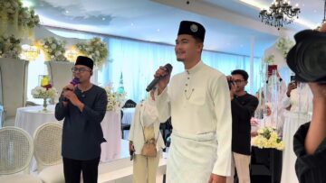 MAJLIS PERKAHWINAN FARIDAH & AIRIEL . ALHAMDULILLAH SEKALI LAFAZ MENJADI ISTERI RIEL