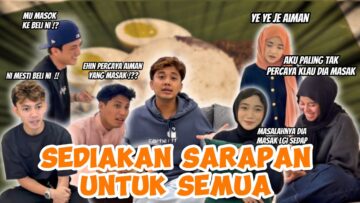 MAKANAN SARAPAN PAGI PALING SEDAP YANG AIMAN PERNAH MASAK‼️
