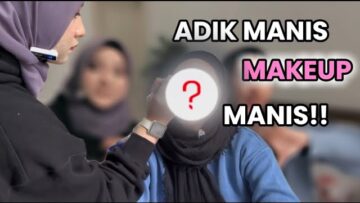 MANIS TUNJUK MUKA WITHOUT MAKEUP!!! TADAAA..