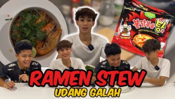 MASAK & MUKBANG RAMEN STEW TYPE🔥🍜 NAZRUL MASUK LAST MINIT??