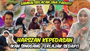 MASAKAN KELANTAN UNTUK AI TEAM | ALIEF IRFAN TOLAK MAKAN MASAKAN UNA ?!!