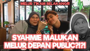 MELUR CUBA BURUKKAN SYAHMIE DEPAN CLIENT??? SYAHMIE MENGAMUK DEPAN ORANG RAMAI!!!