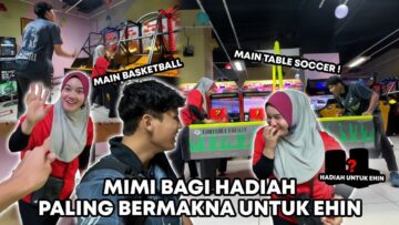 MIMI KENA TIRU PERANGAI EHIN !! MIMI BAGI HADIAH PALING SPECIAL UNTUK EHIN !!