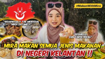MIRA REDAH SOLO TRIP TANPA EHIN?! MIRA ORDER SEMUA YG ADA DEKAT MENU !! MENYESAL PEGI TRIP SORANG ??