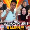 MUKBANG 10 JENIS RAMEN 10X PEDAS !!! MIMI TAK TAHAN KEPEDASANYA…