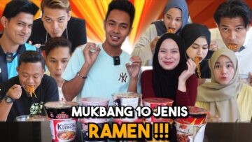 MUKBANG 10 JENIS RAMEN 10X PEDAS !!! MIMI TAK TAHAN KEPEDASANYA…