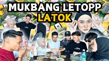 MUKBANG LATOK RIUH SEKAMPUNG ! LOKMAN FAE DAH OFFICIALL PASANGAN !!! MATWE RESTU