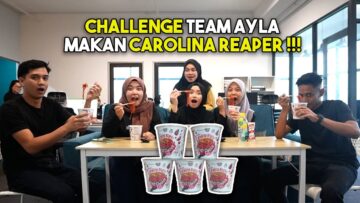 Mukbang meggi carolina reaper !!! Paling ped4s di dunia  ???🔥🔥🔥
