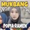 MUKBANG POPIA RAMEN PEDAS !! KENYANG WEII ..