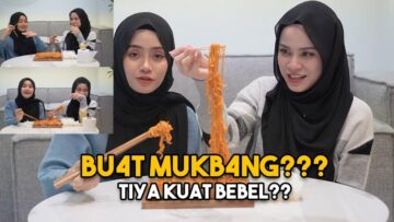 Mukbang ramen cheese samyang .. sumpah law4k habis 😂😂 !!!