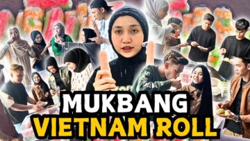 MUKBANG VIETNAMROLL BERAMAI-RAMAI RIUH PECAH OFFICE !!