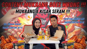 MUKBANG X CERITA SERAM SEPANJANG PERJALANAN BALIK DARI WEDDING …..