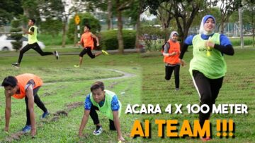 OLAHRAGA 4X100 METER !!! MIMI ATLET KEBANGSAAN RUPANYA…