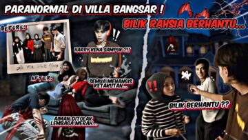 PARANORMAL GONE WRONG !! TALENT AI TEAM DIRASUK DALAM VILLA !!