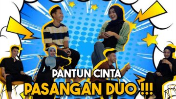 PASANGAN MANA PALING ROMANTIS BERBALAS PANTUN CINTA !!!