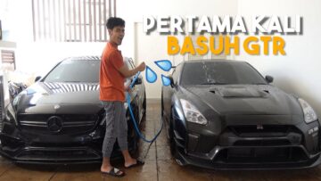 Pertama Kali Aku Cuci Kereta GTR35 Sendiri !!!