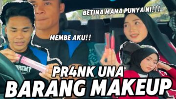 PR4NK UNA BARANG PEREMPUAN LAIN DALAM KERETA | REACTION UNA SERAM WEII!!!