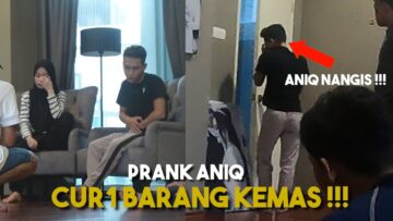 Prank Aniq Sampai Menangis !!! Emas Bella Hilang…