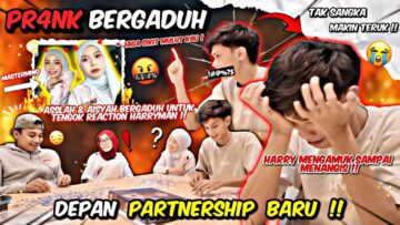 PRANK ASSLAH & AISYAH BERGADUH ?!! HARRY MENANGIS ! AIMAN CUBA LERAIKAN ASSLAH DAN AISYAH !!