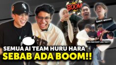 PRANK BALING B00M DEKAT SEMUA AI TEAM?!.RINA MENGADU DEKAT KEKANDA DISEBABKN KENA B00M?!!