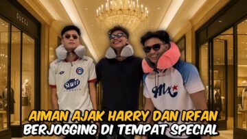 PRANK GENG TRIO BERJOGGING DI PUSAT MEMBELI BELAH‼️ IRFAN DAN HARRY TAK PUAS HATI⁉️
