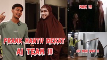 PRANK HANTU DI BULAN RAMADHAN !!! MIMIE TAKUT SAMPAI BERLARI….