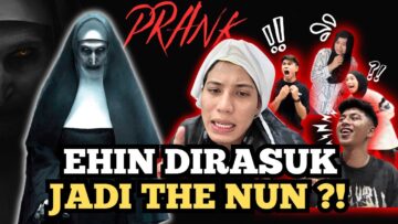 PRANK HANTU THE NUN DEKAT AI TEAM !! SEMUA MENGGELUPUR KETAKUTAN !!