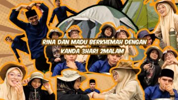 PRANK KANDA AJAK BERKHEMAH!!! RINA BERJUMPA AMANDA!!