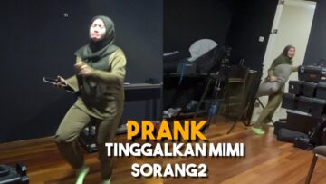 PRANK KUNCI MIMI DALAM BILIK SEORANG DIRI JAM 12 MALAM !!!! MEMANG PEN4KUT…