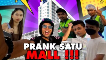 PRANK SATU MALL !!! MENYAMAR JADI PENCURI !!!